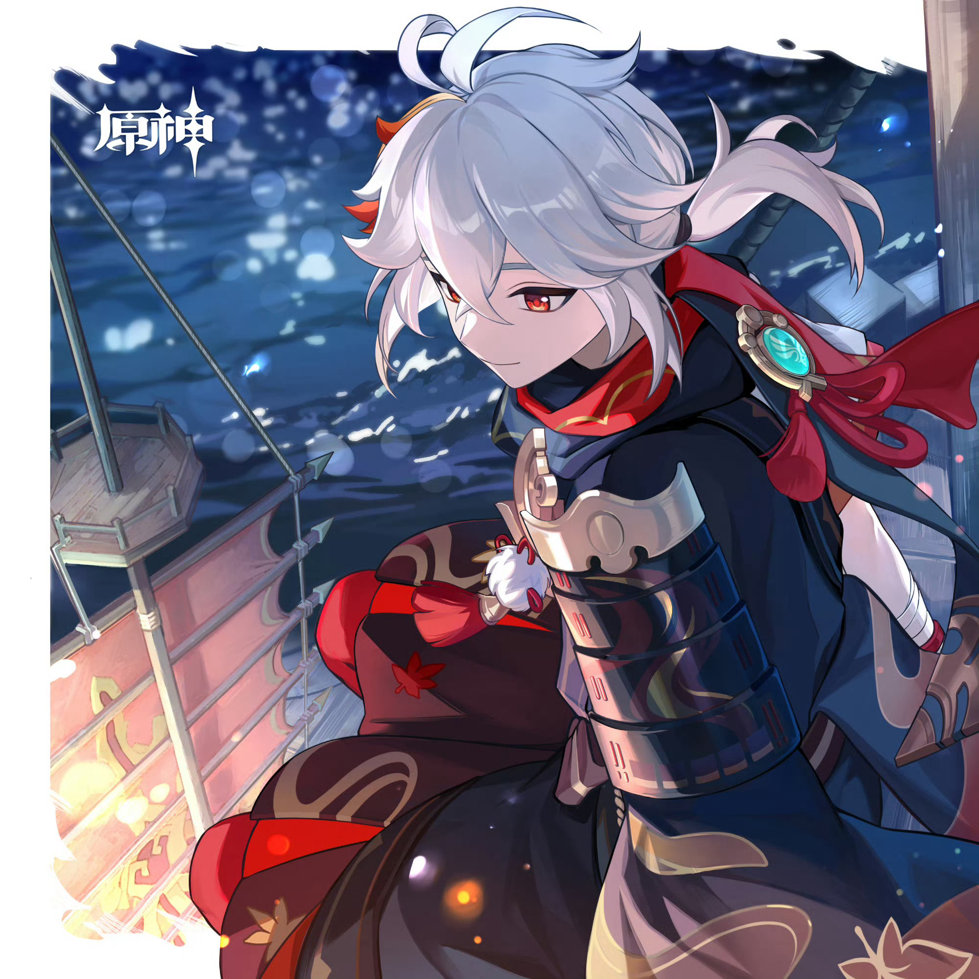 万叶同学生日快乐！#原神##原神5.1版本##游园集结令# ​​​