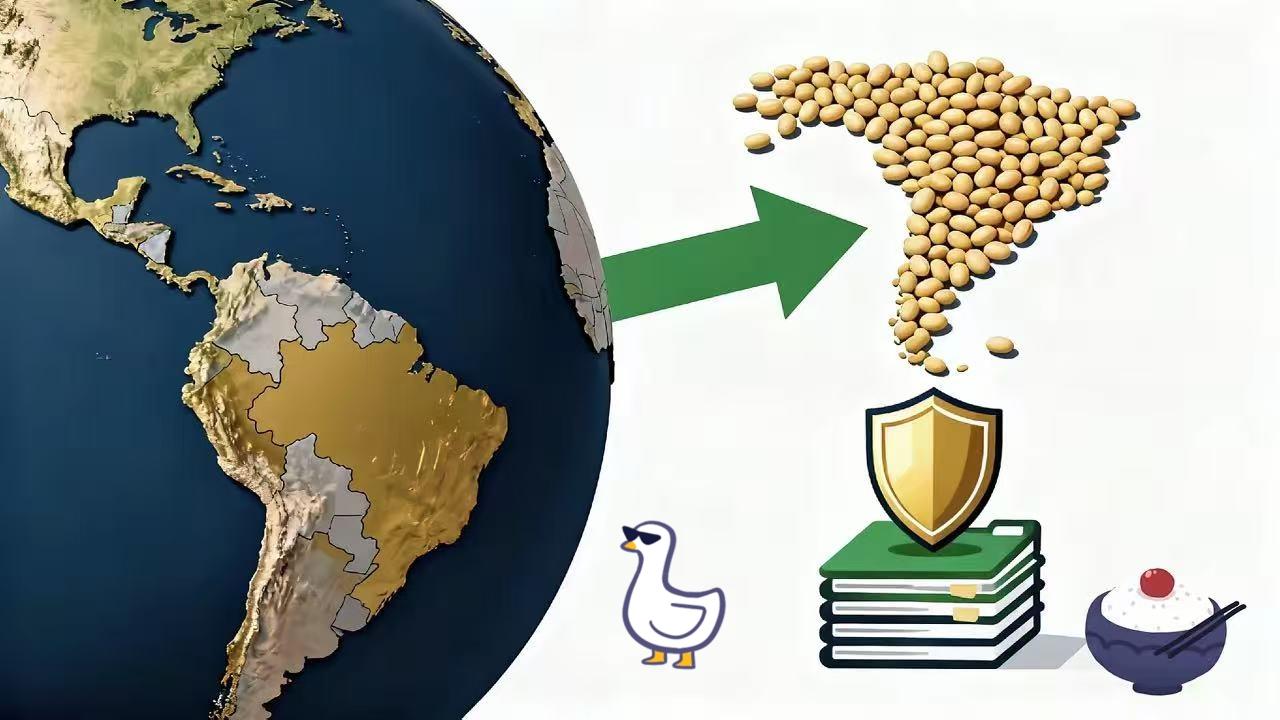 果然被我猜中了！
巴西突然宣布了！
巴西大豆近期从580美元/吨涨至650美元/