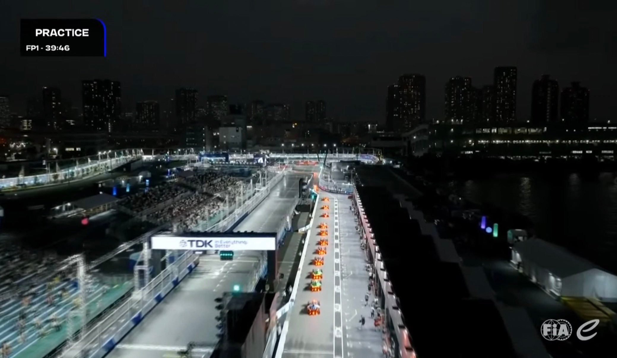 FormulaE2026FE电动方程式东京站 竟然有一种沙特站的错觉 