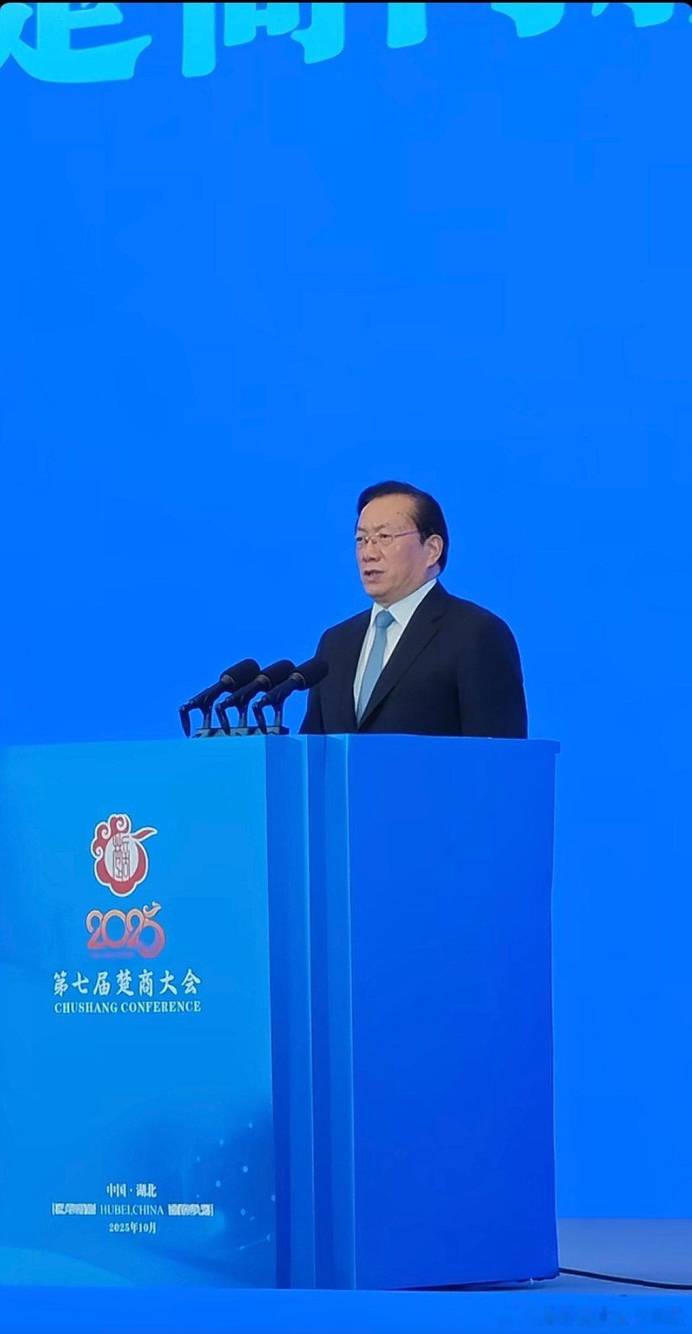 今天上午，王忠林书记宣布第七届楚商大会开幕，最近老王好忙。 ​​​