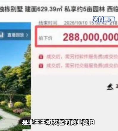 “有钱人的世界看不懂！”浙江杭州，一男子在某平台，拍卖自家629.39平法式独栋