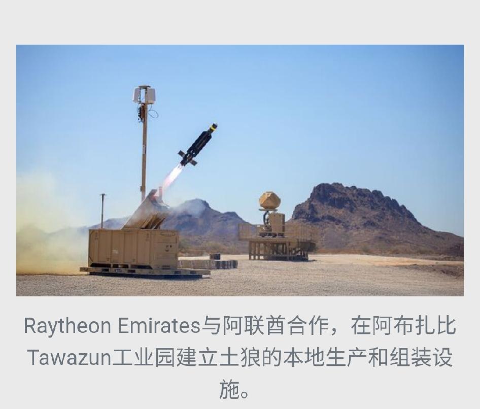 美国雷神公司直接在阿联酋建厂就地组装反无人机蜂群拦截装备

 据简氏防务周刊报道