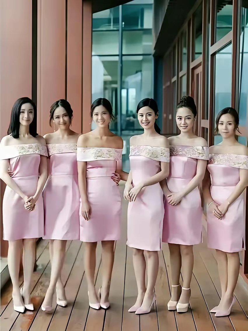 陈妍希当年的伴娘团可以算是伴娘界的天花板了吧