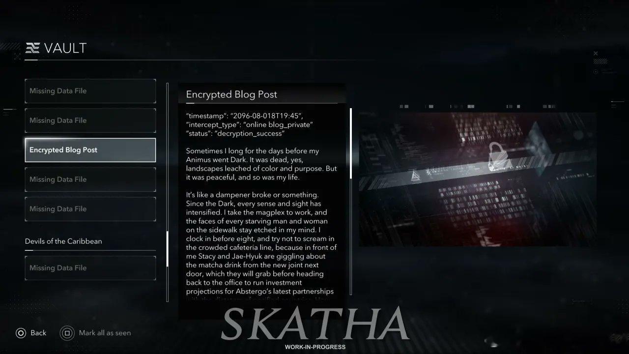 《 圣 殿 辣 条 2 0 9 6 》  ！根据YouTuber Skatha曝