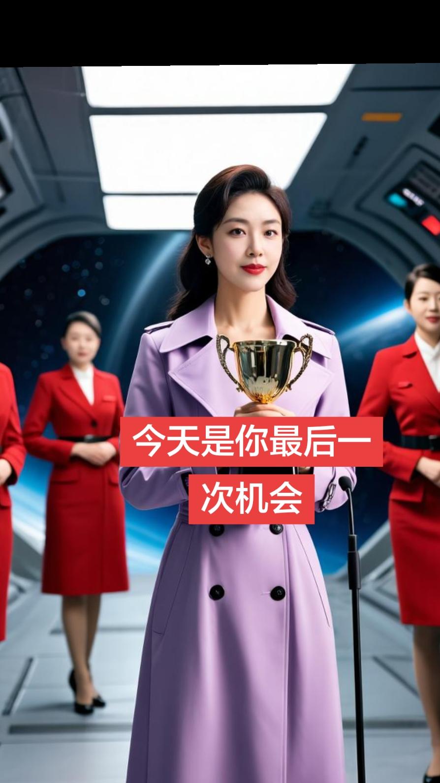 AI宇宙时尚大片