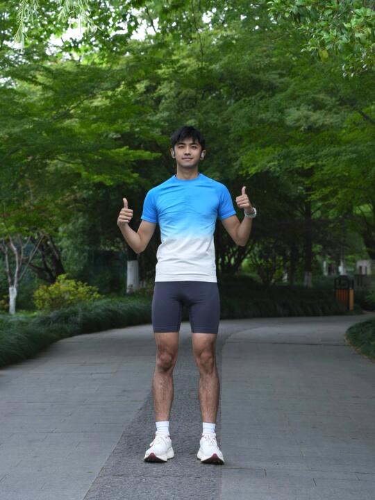 试过了，公园20分钟用来跑步正正好🏃