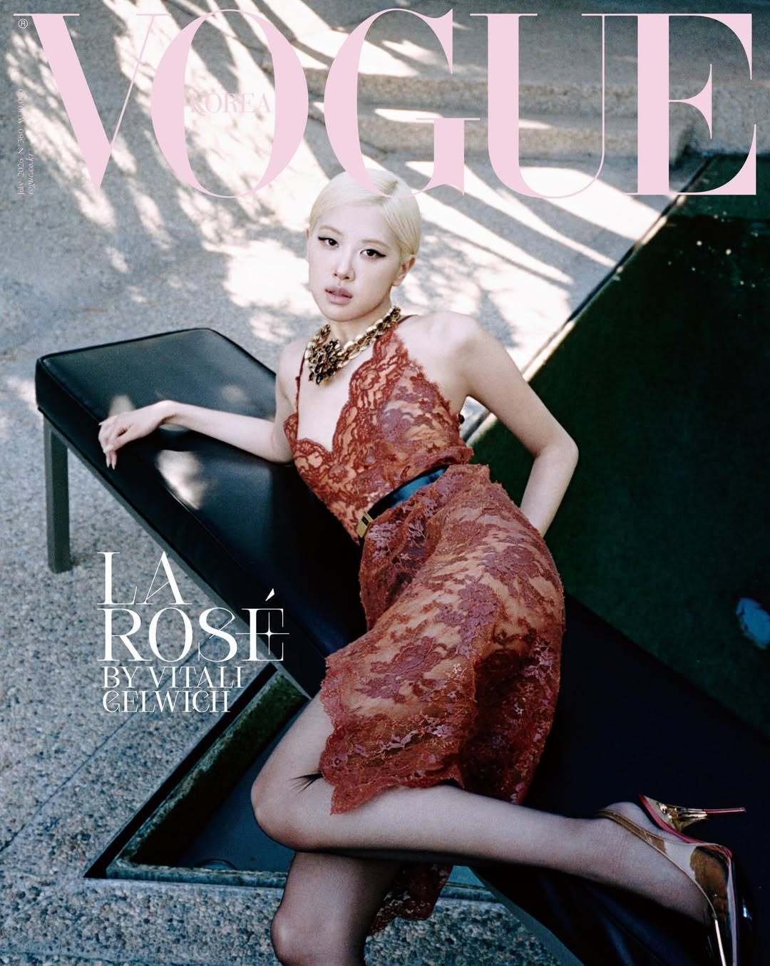 260616 Vogue Korea更新 Rosé 7月刊封面🖤“Rosé 与