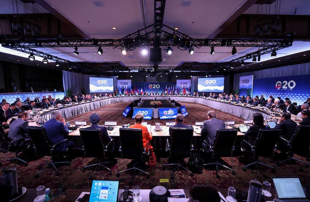 继续来看G20财长和央行行长会议中被中方明确反对的第二、三、四点，这几项内容之所