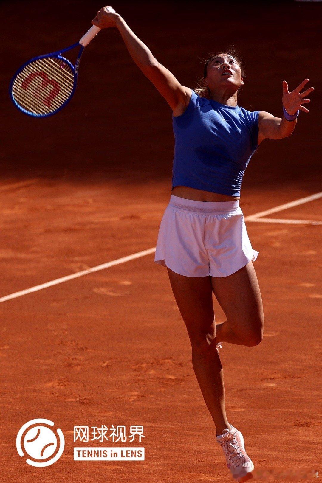 安抚一下大家（和我）受惊吓的心祝小郑一会比赛顺利郑钦文  ©️版权图片，转载请署