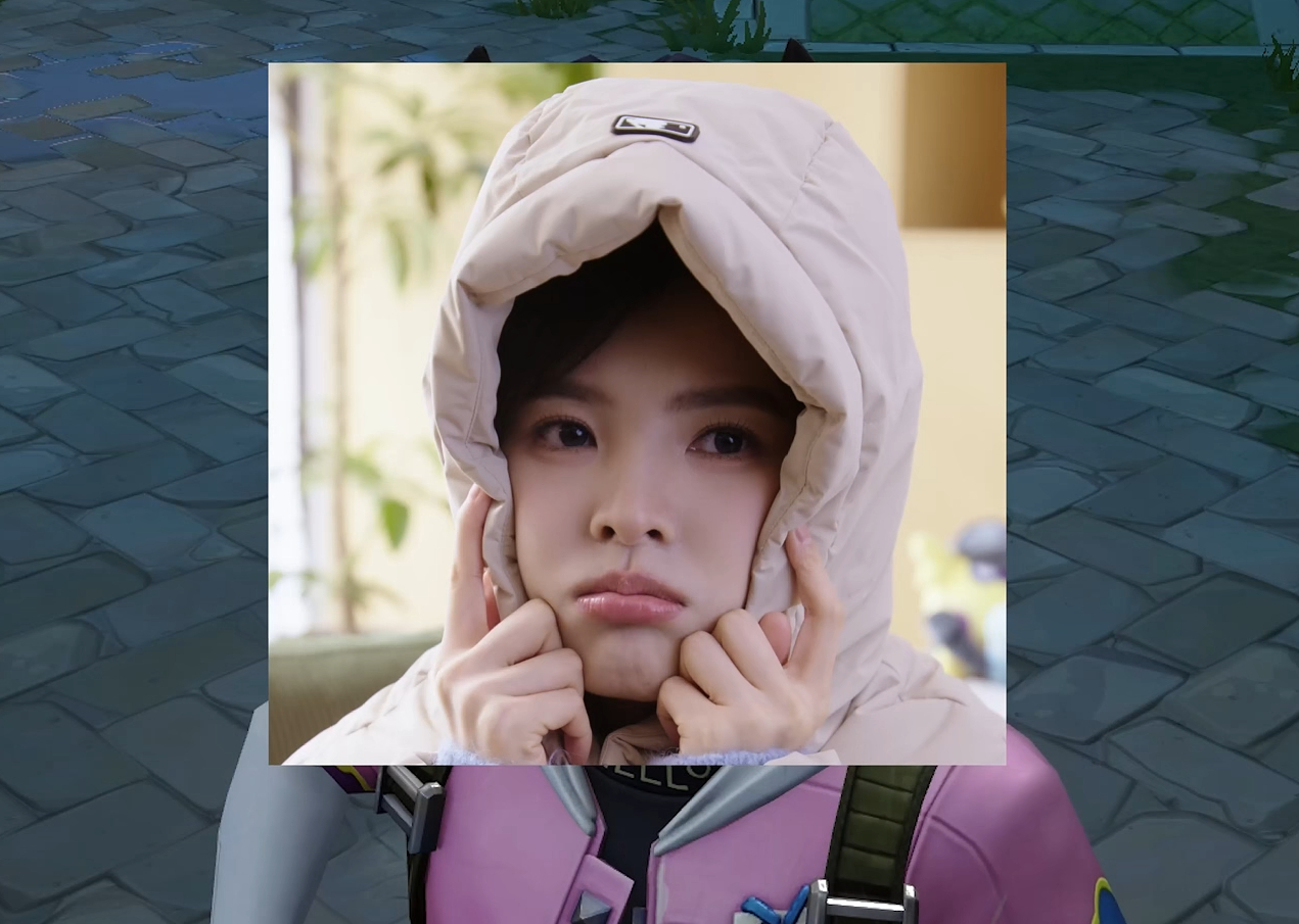 看完章若楠打游戏的vlog，好想跟这姐打瓦！开局的冲呀，对局中的战斗脸，失误后的