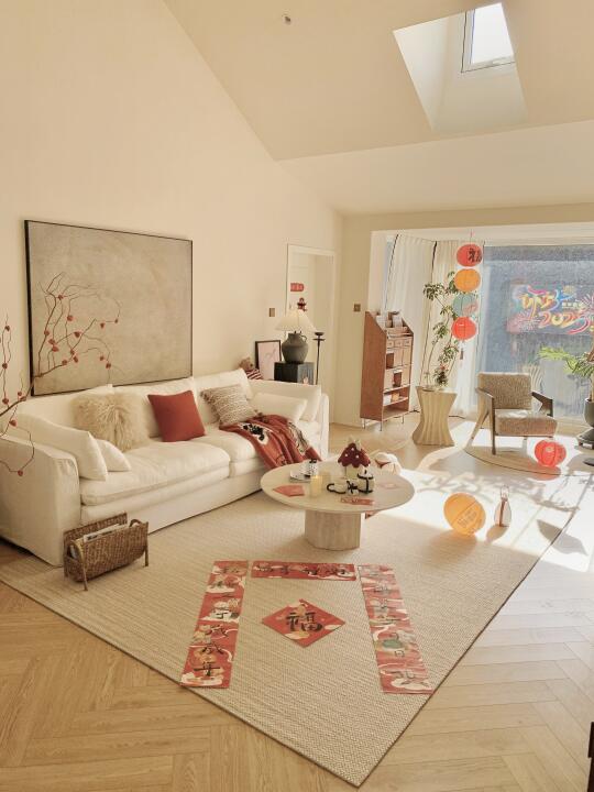 北京郊区的家🧨已经有新年的味道啦🏮