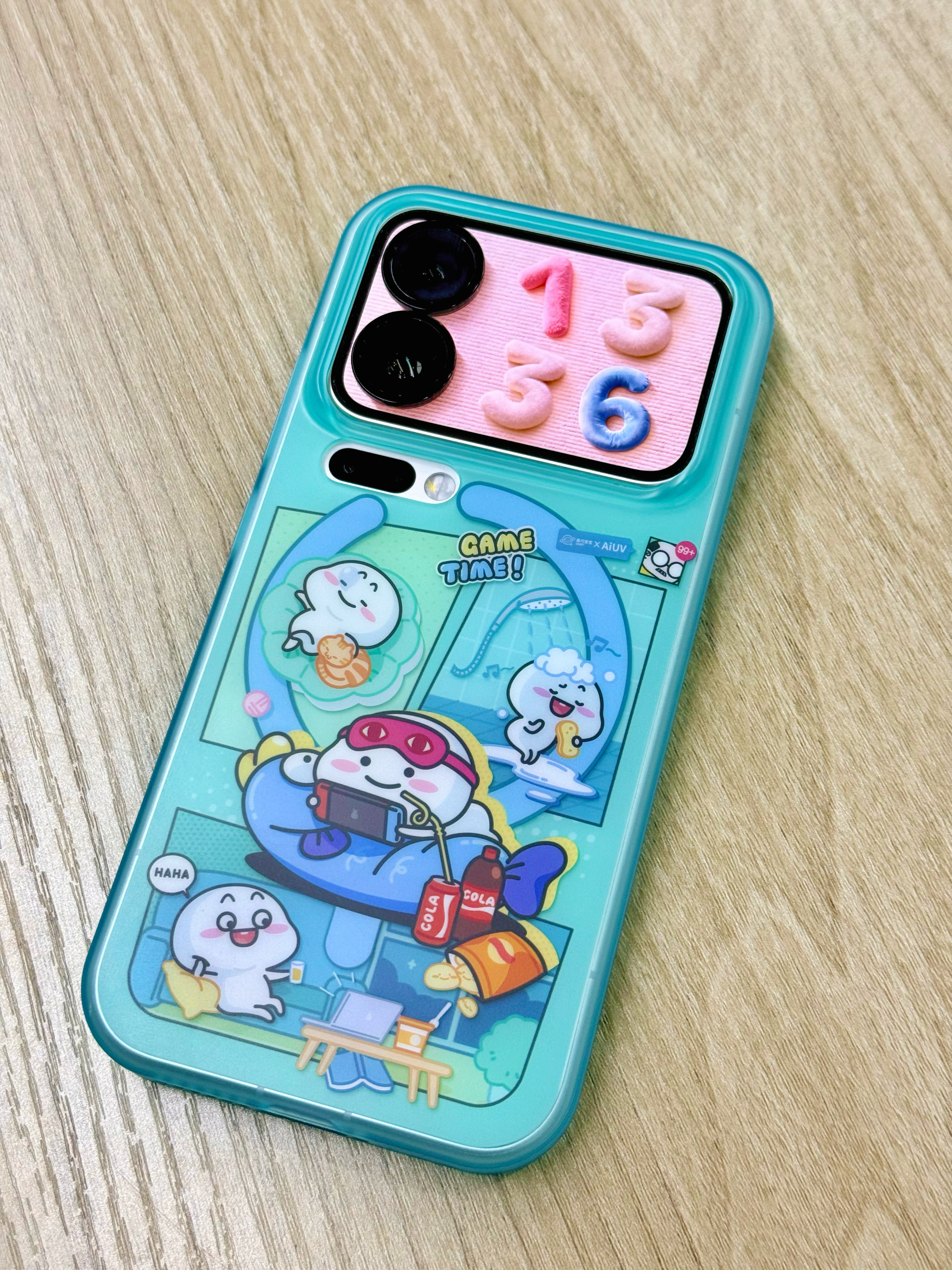 啊啊啊！联名壳成品样来啦超酷的！