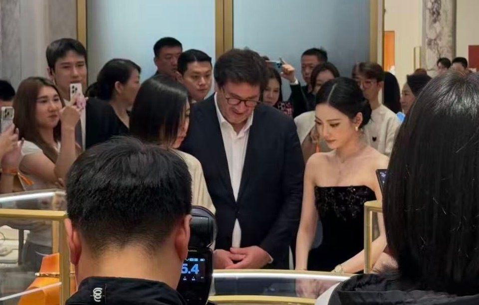 宁艺卓 💎宝格丽中国区新任总裁 宝格丽中国区市场销售总监陪同探店 