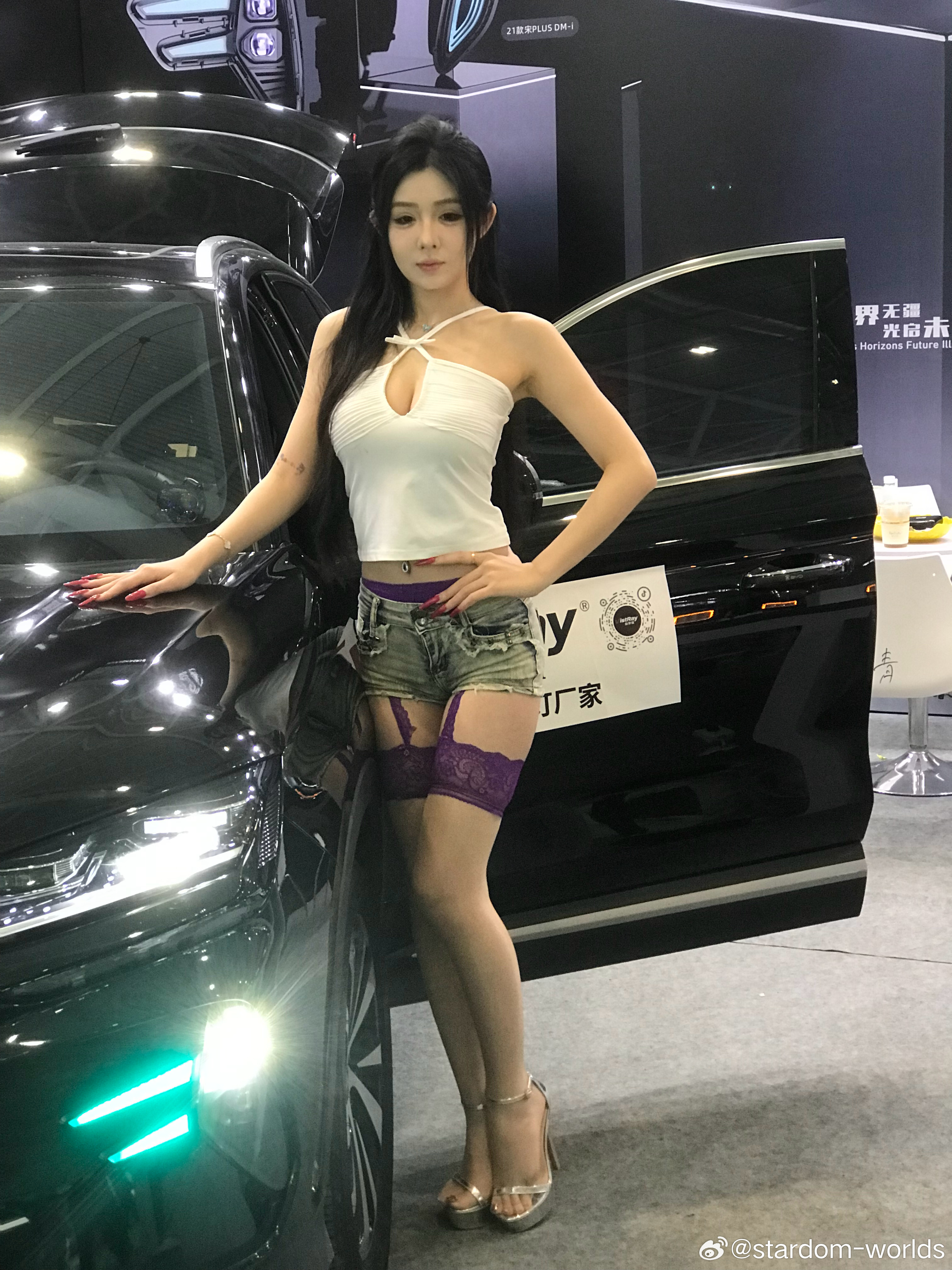 模特 美女车模 2026深圳改装车展（3.22） 