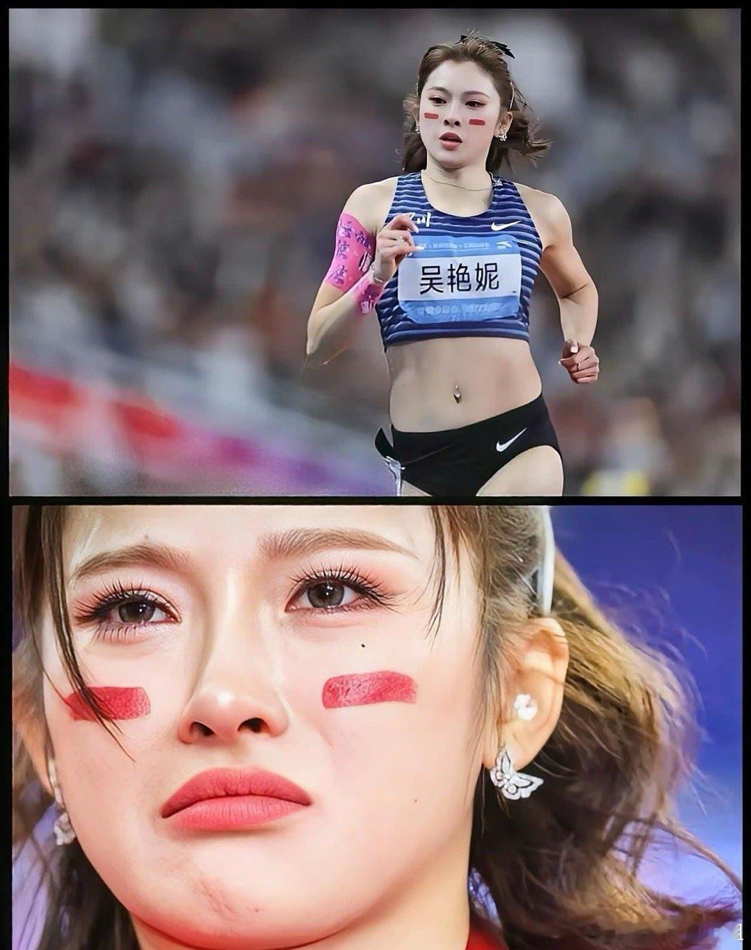 她这么好强又爱美的女人，每次比赛前都是精心打扮，为的就   是能在比赛中夺得冠军