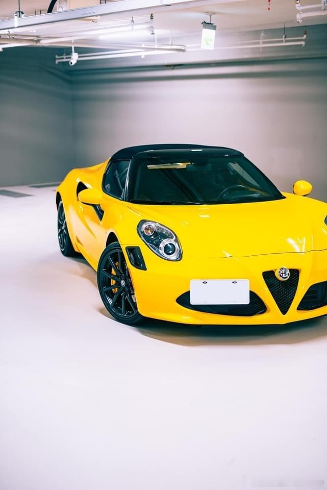 #台湾老车#🇮🇹Aifa Romeo 4c Spider🍀 ​​​