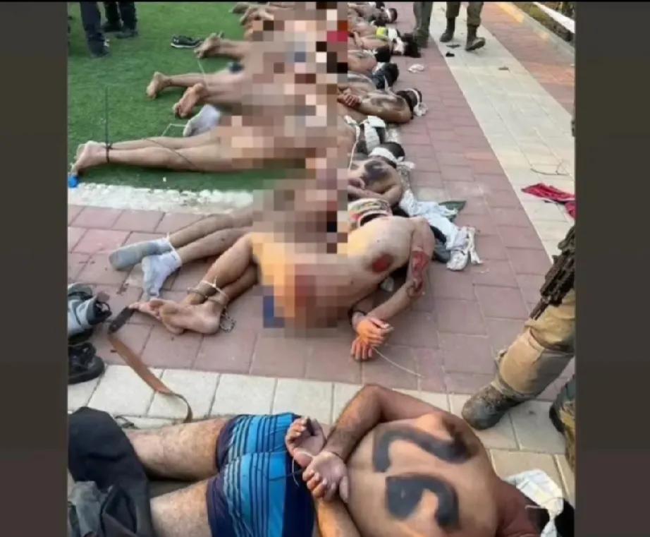 对于普通人来说，
和平时光才是好时光，
看看这些巴勒斯坦人，
被以色列大兵抓住，