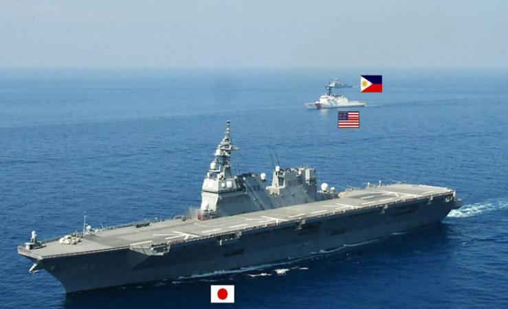 日本航母闯南海挑衅，055用鹰击20教它做人[太阳]

日本敢带着航母闯南海搞军