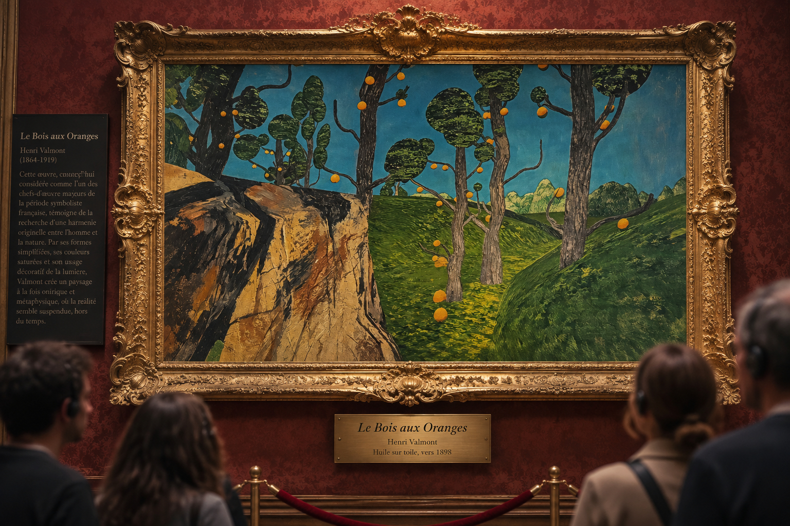 《牛来》艺术设定集正在卢浮宫展出。 