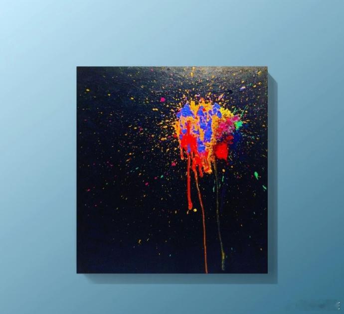 这竟然是徐明浩画的画吗？完全是艺术品来的。他真的是爱豆里艺术感最重的一位了。 