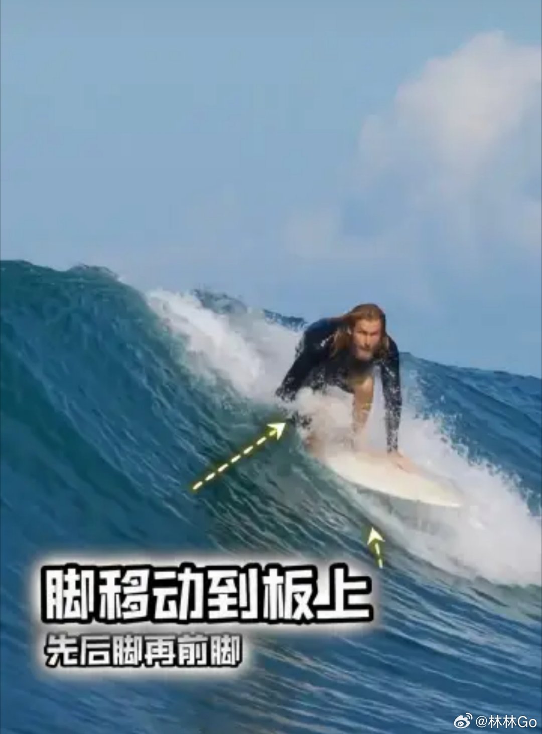 再说说冲浪的事，我们在巴厘岛学冲浪的时候，有一天浪特别大，应该是斋月的第一天。那