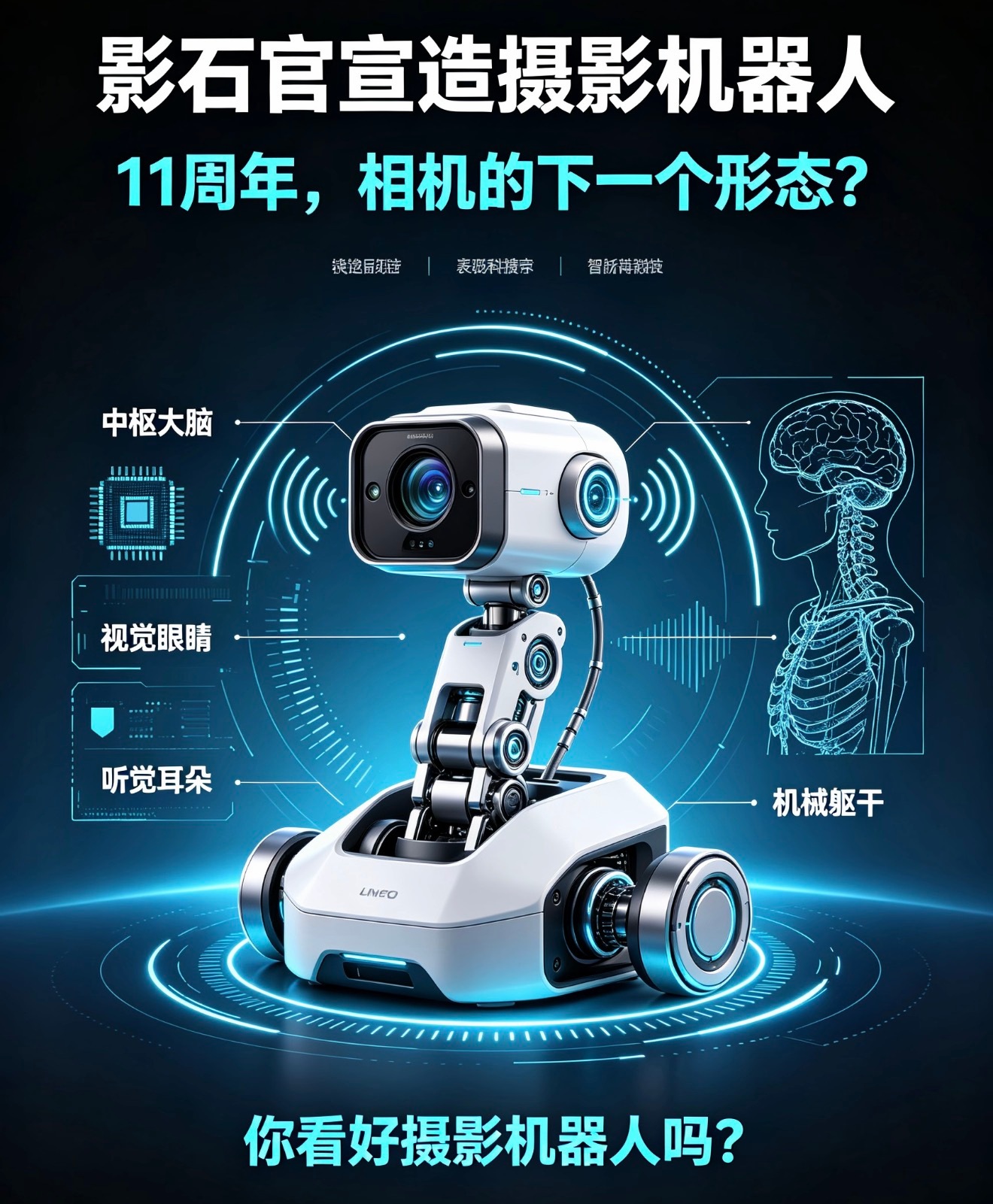 机器人时代正在来临，不一定马上就是人形机器人，而是各个行业的机器人大爆发。影石官