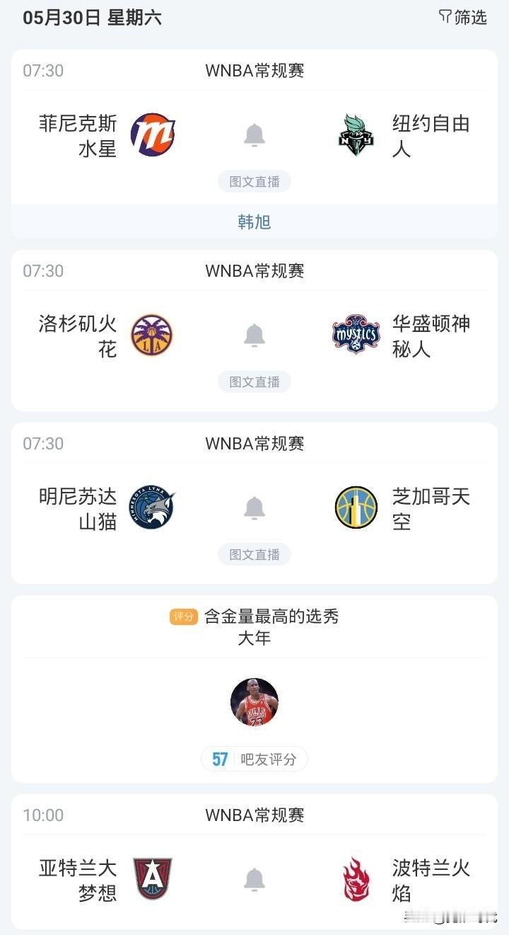 明日自由人战水星 羽毛半决赛陈雨菲战安洗莹等焦点赛事关注