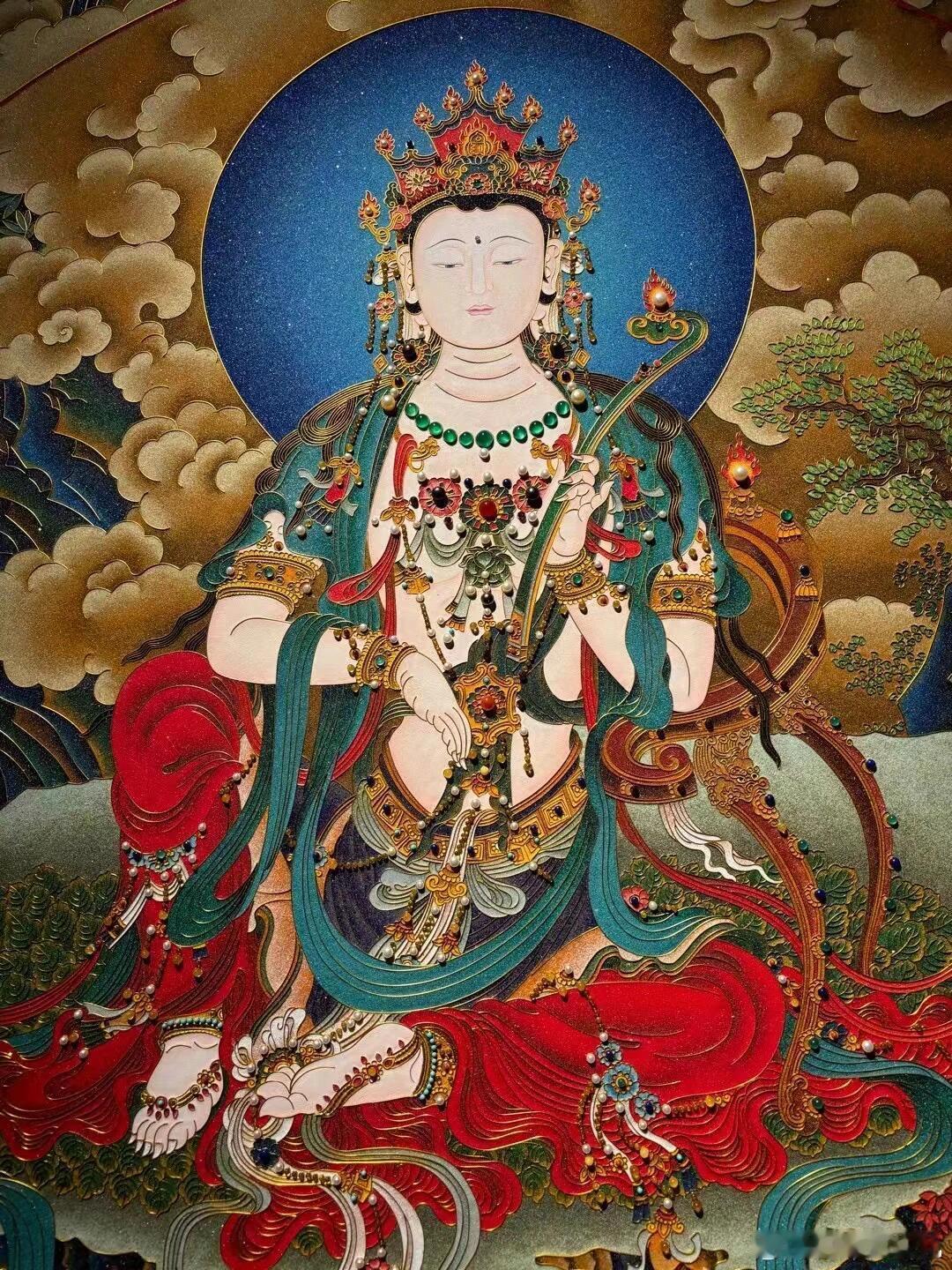 刷到文殊菩萨莫无视，虔诚许愿行大运！ ​​​