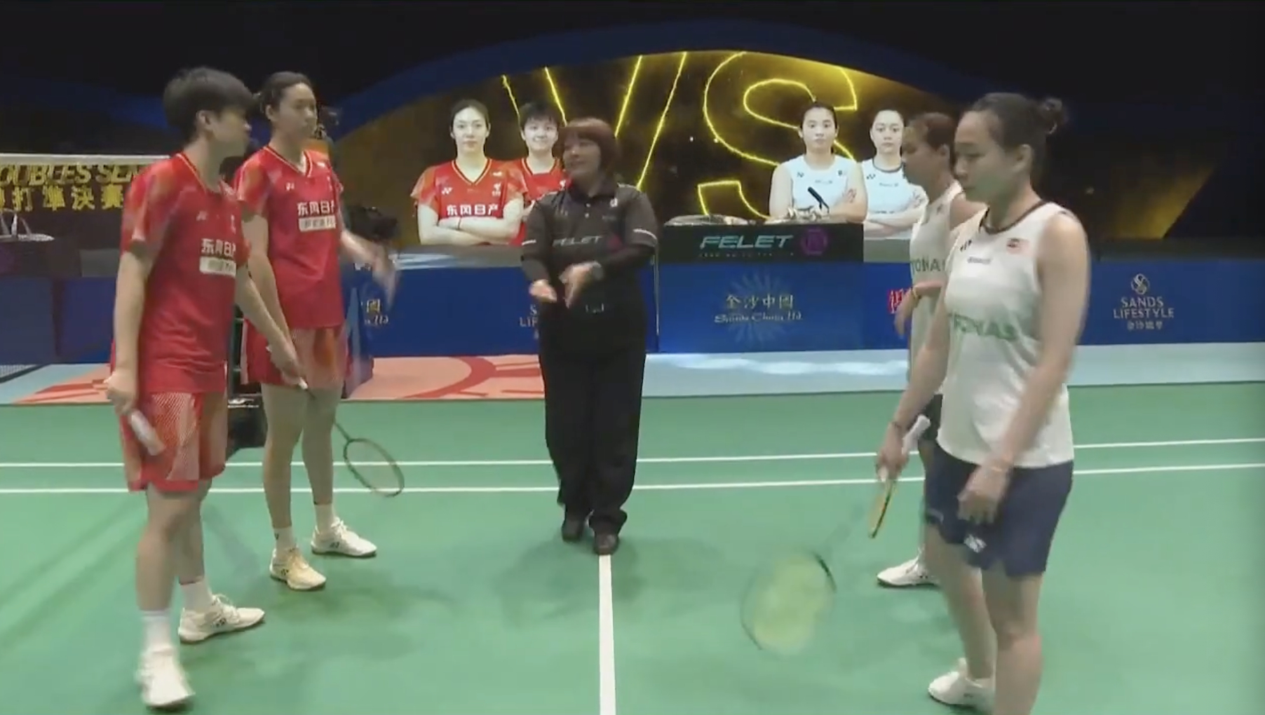 鲍骊婧/曹梓涵🇨🇳 vs 🇲🇾王馨渝/陈韦妏，比赛马上开始！2026年中