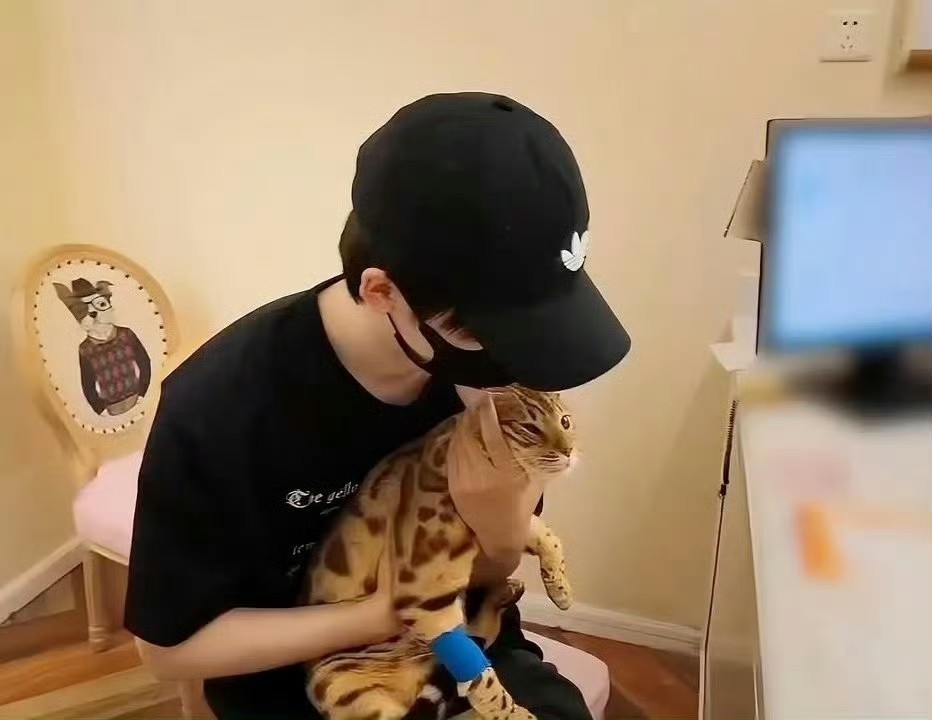 梓渝带猫送医院演技大爆发梓渝怎么这么可爱啊，给我萌翻了，为了送大鱼去绝育还演了一