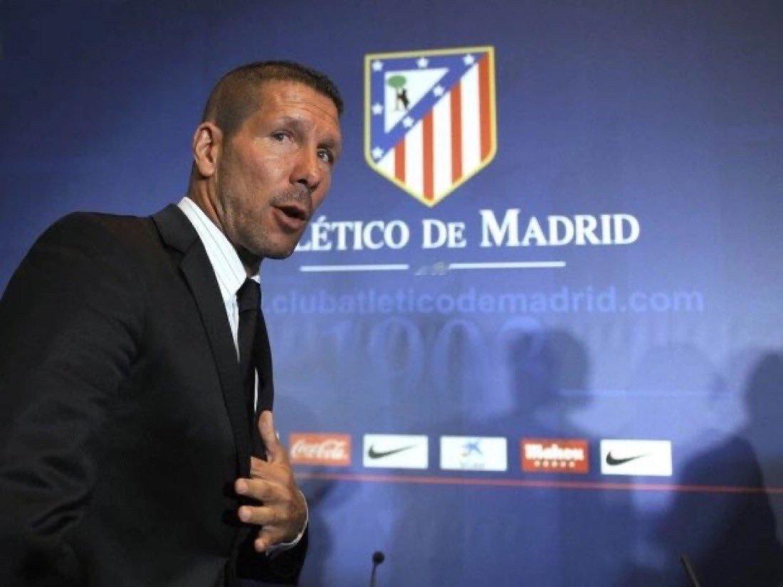 14年前的今天，迭戈·西蒙尼被宣布为马德里竞技的新任主教练。在西蒙尼到来之前，马