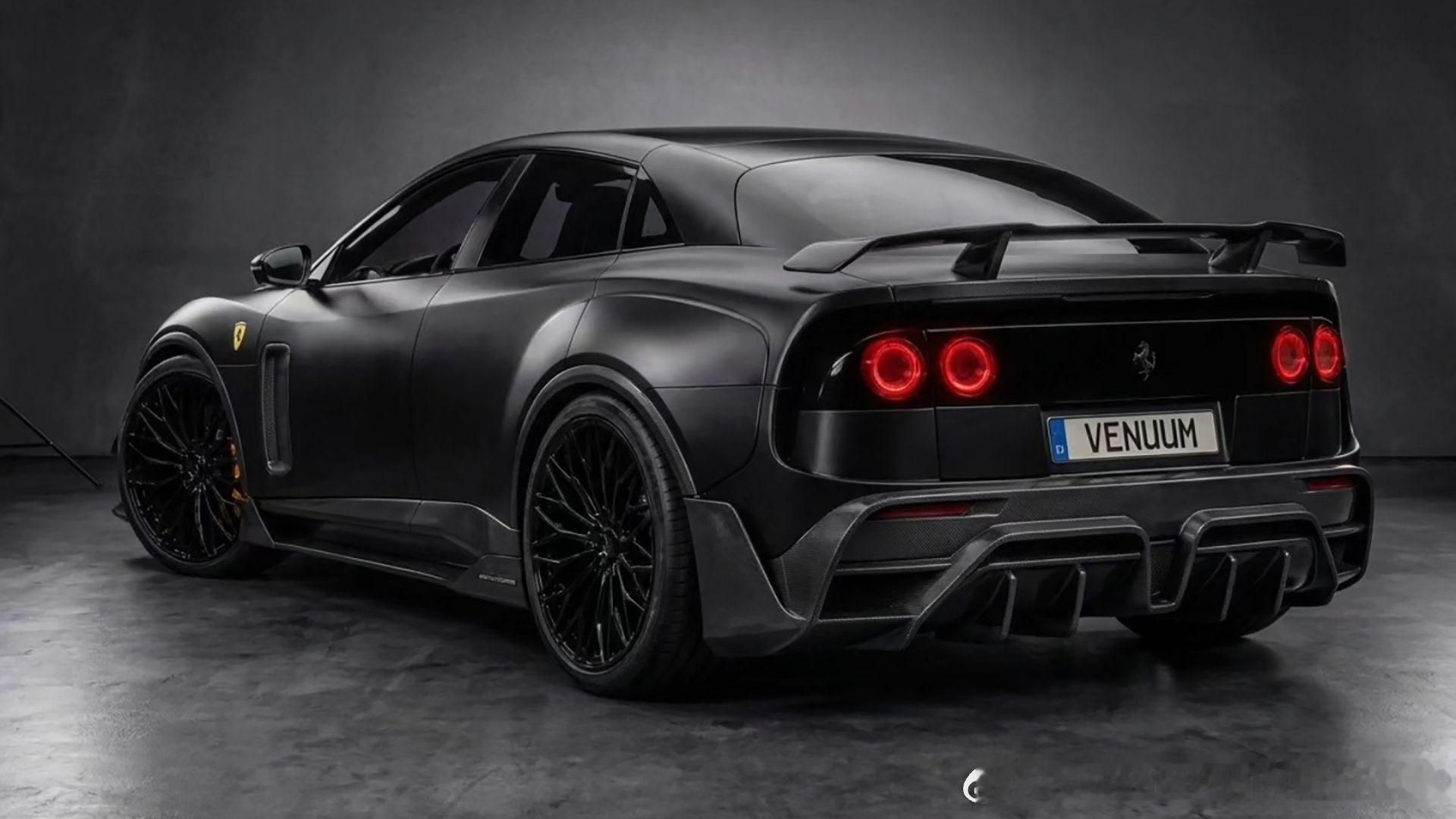 来自迪拜的定制改装品牌Venuum发布了Ferrari Luce的虚拟车身套件。