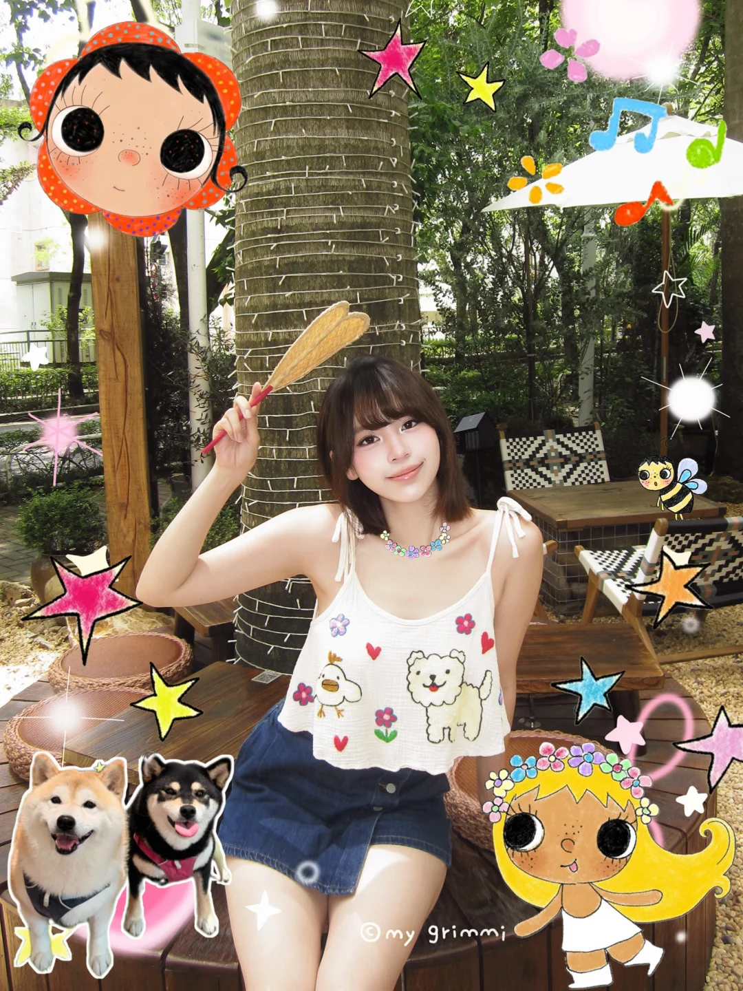 plog：））小玉与我的夏天🍀~