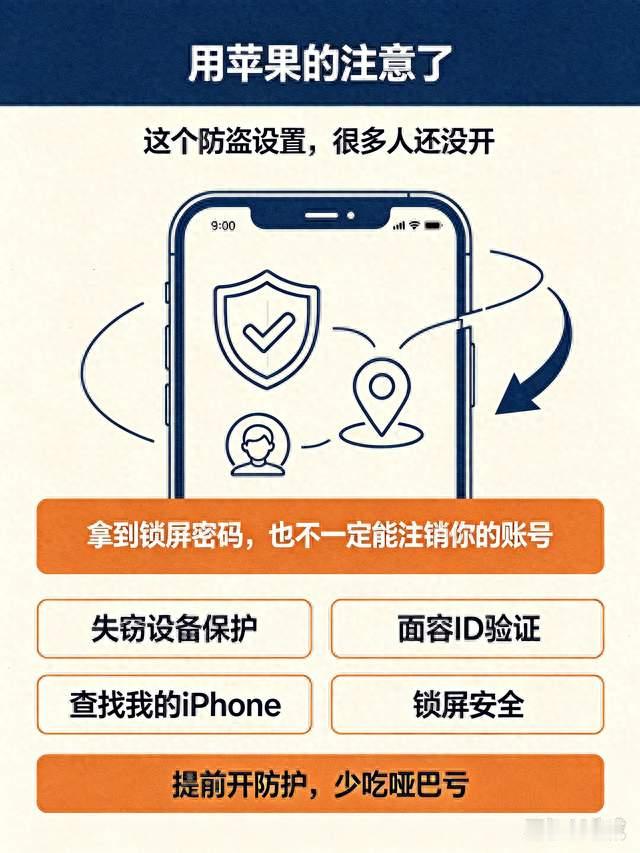 用苹果的注意了！不改这个设置，手机丢了等于直接送人