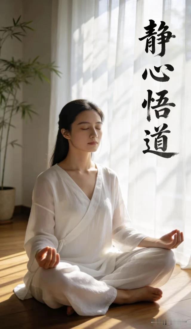帘影轻摇落暖阳，
敛神静坐悟真常。
尘忧散尽云烟外，
招式熟记欲全忘。
