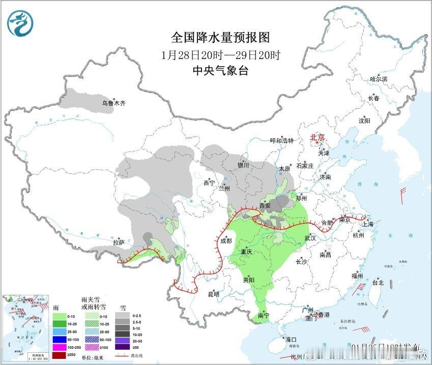 【降水一轮又一轮】未来降水的过程性特征明显，都是高空槽东移，槽前有暖湿气流北上，