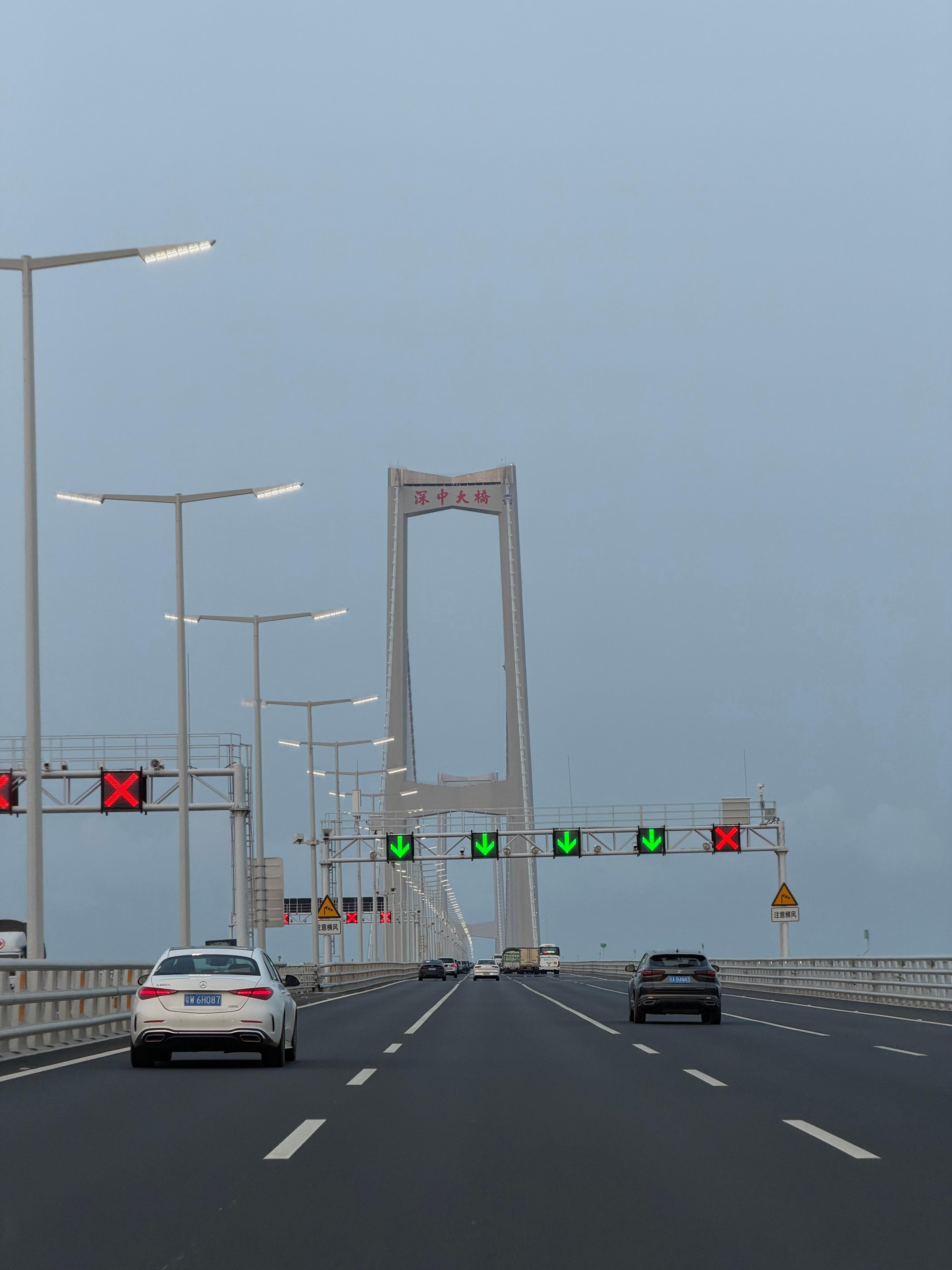 第一次走深中通道太震撼了有中山大桥 深中大桥 深中隧道珠海 中山到深圳机场和深圳