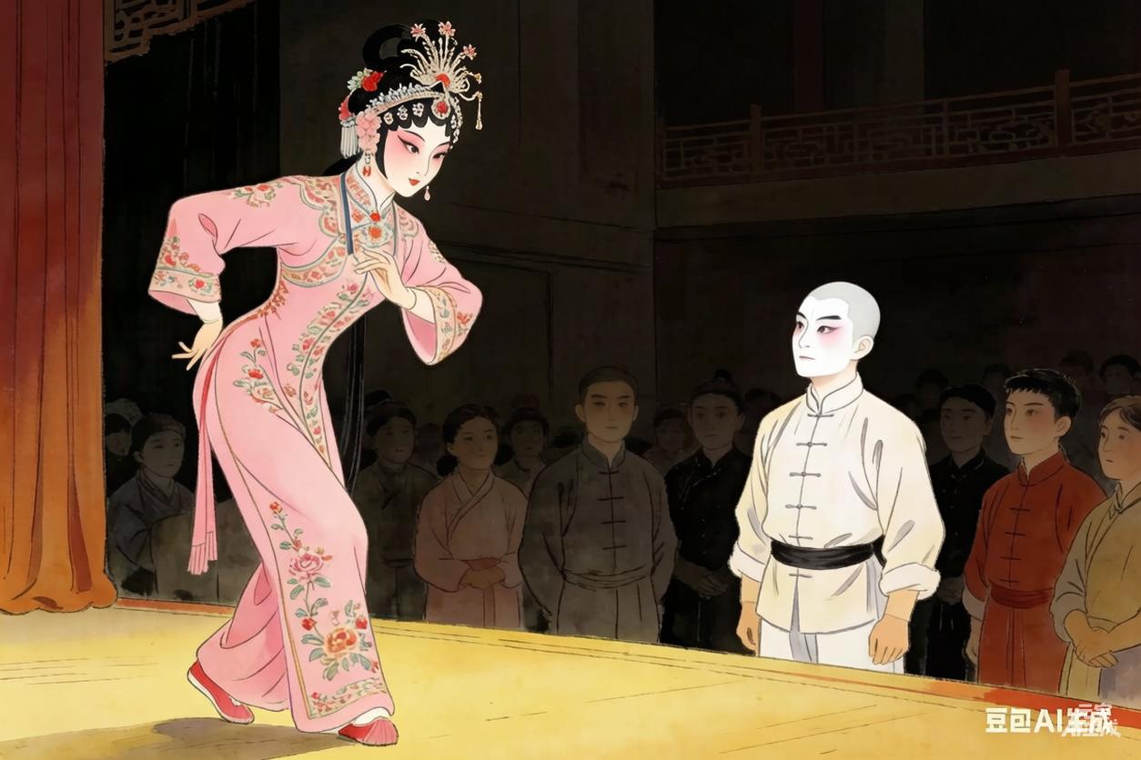 一句判词，撕开百年前的荒诞

"花木兰女扮男装，忠孝两全；元元红以男作女，荒淫无