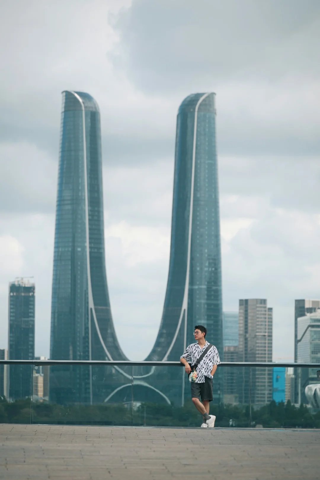 这是最适合拍杭州之门的地方了吧！