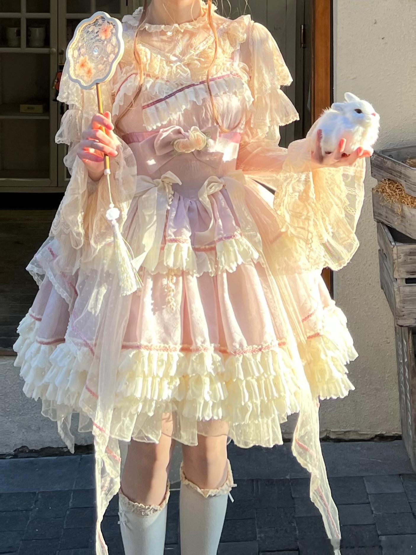 一个花絮的更～#猫芮可[超话]##寻香山茶##lolita上新##lolita#