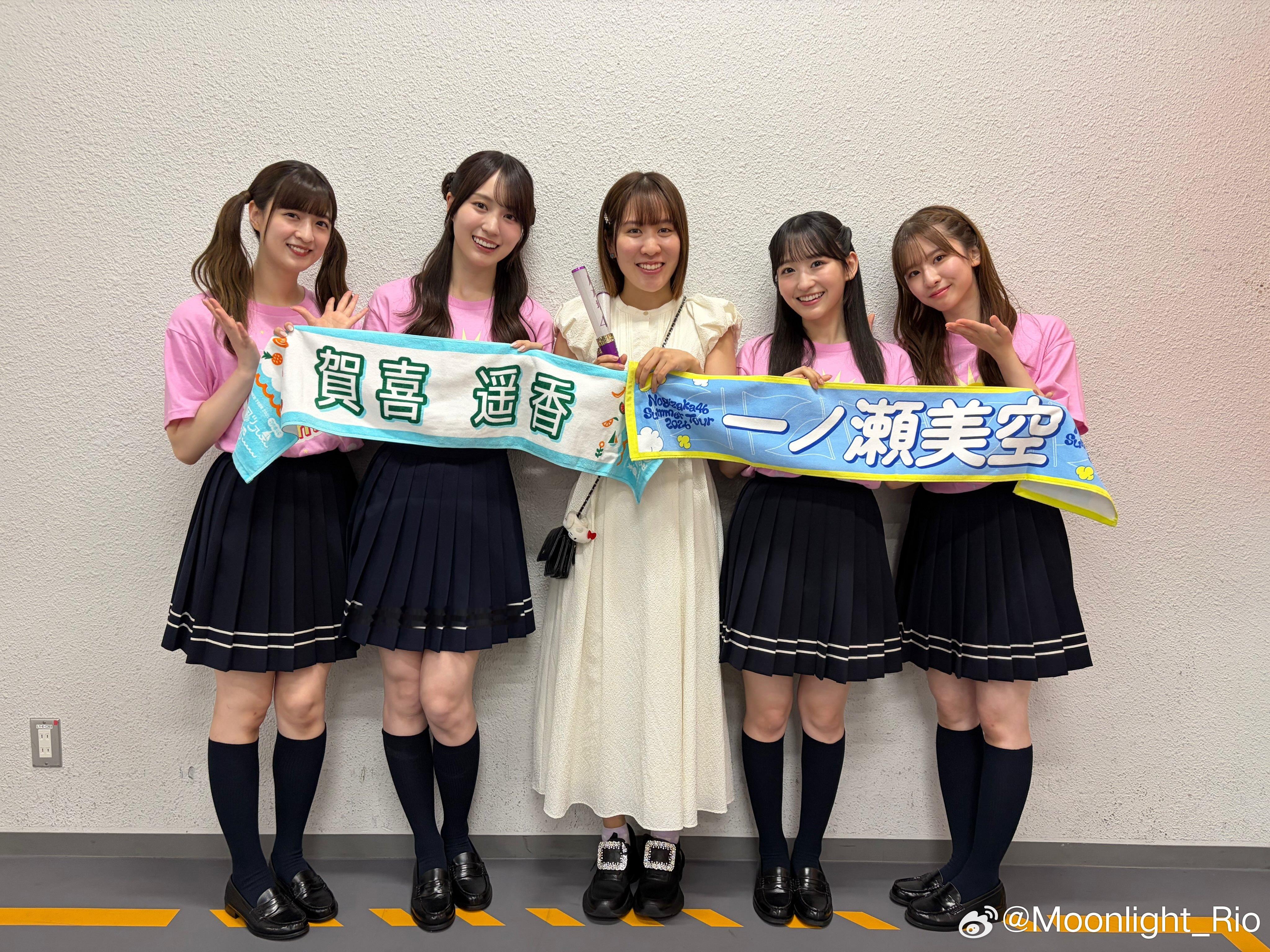 平野美宇：前几天我有幸去参加了乃木坂46的《盛夏全国巡演》！现在回想起来，我第一