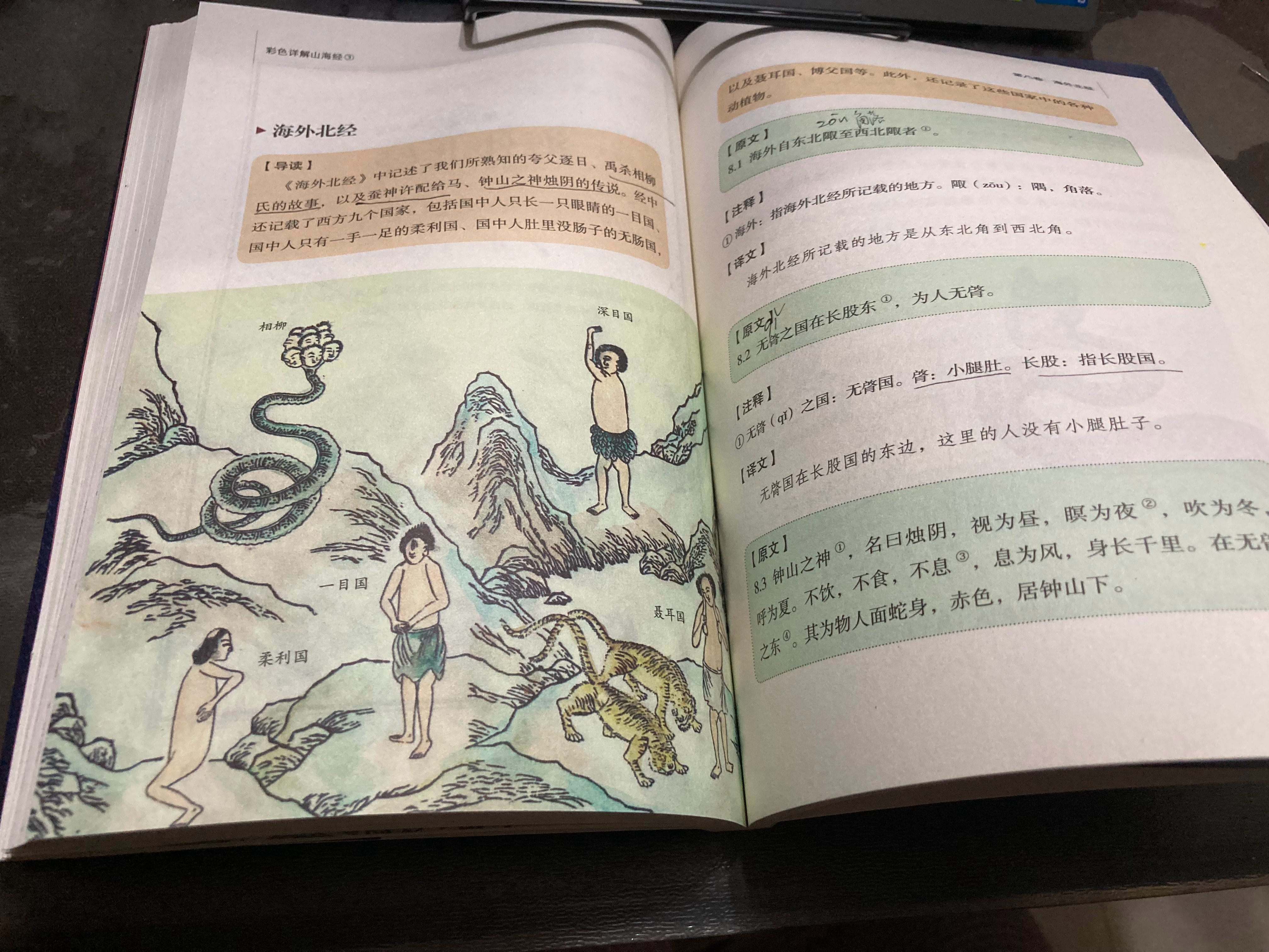 #杨紫国色芳华##特别陪伴杨紫何惟芳160天# 读书128天补打卡《山海经》52