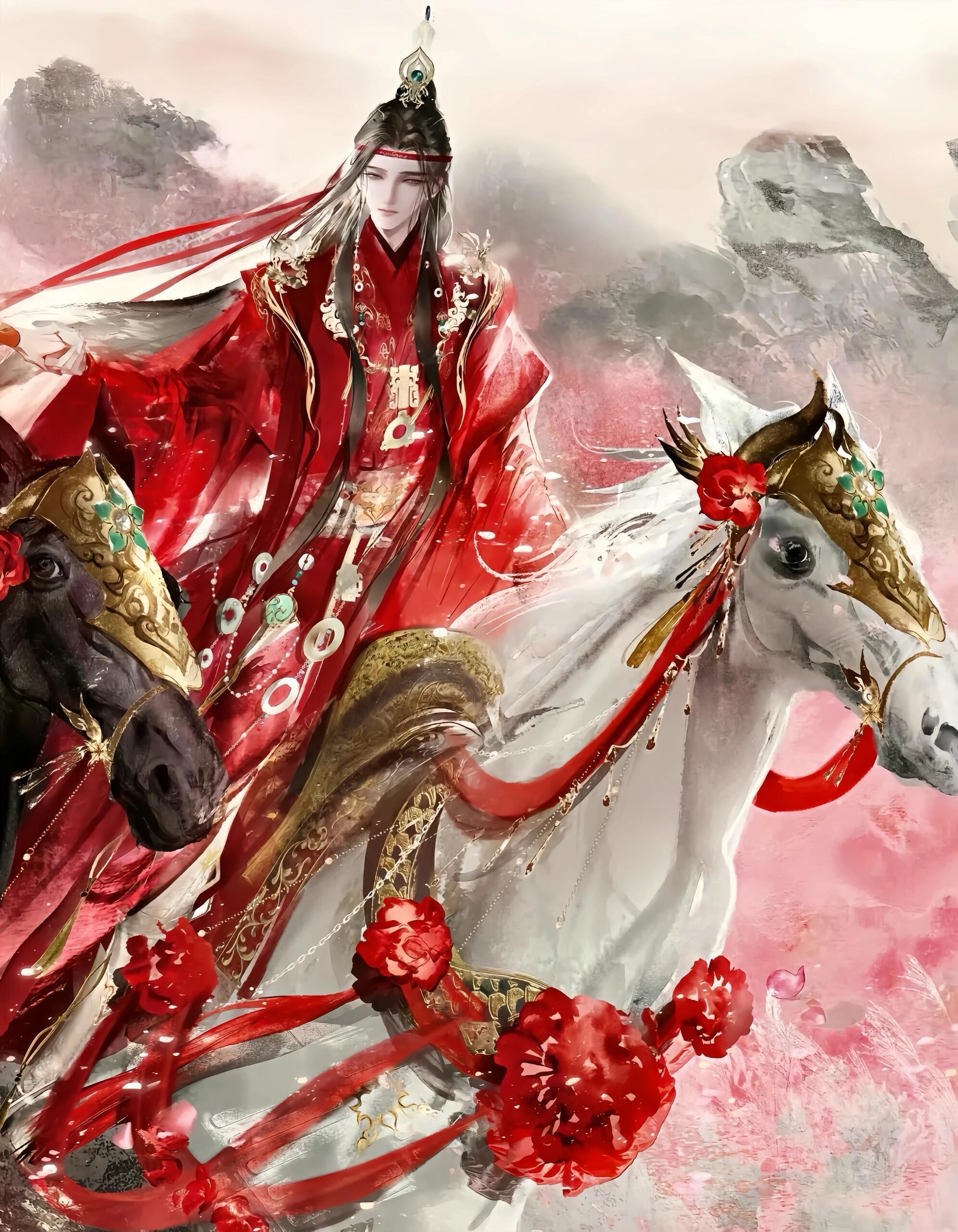 魔道祖师动画蓝忘机魏无羡天生一对呀~长阳老师太会画了！魔道祖师 国漫黄金十年