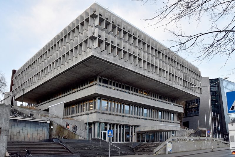 挪威斯塔万格游泳馆一隅 