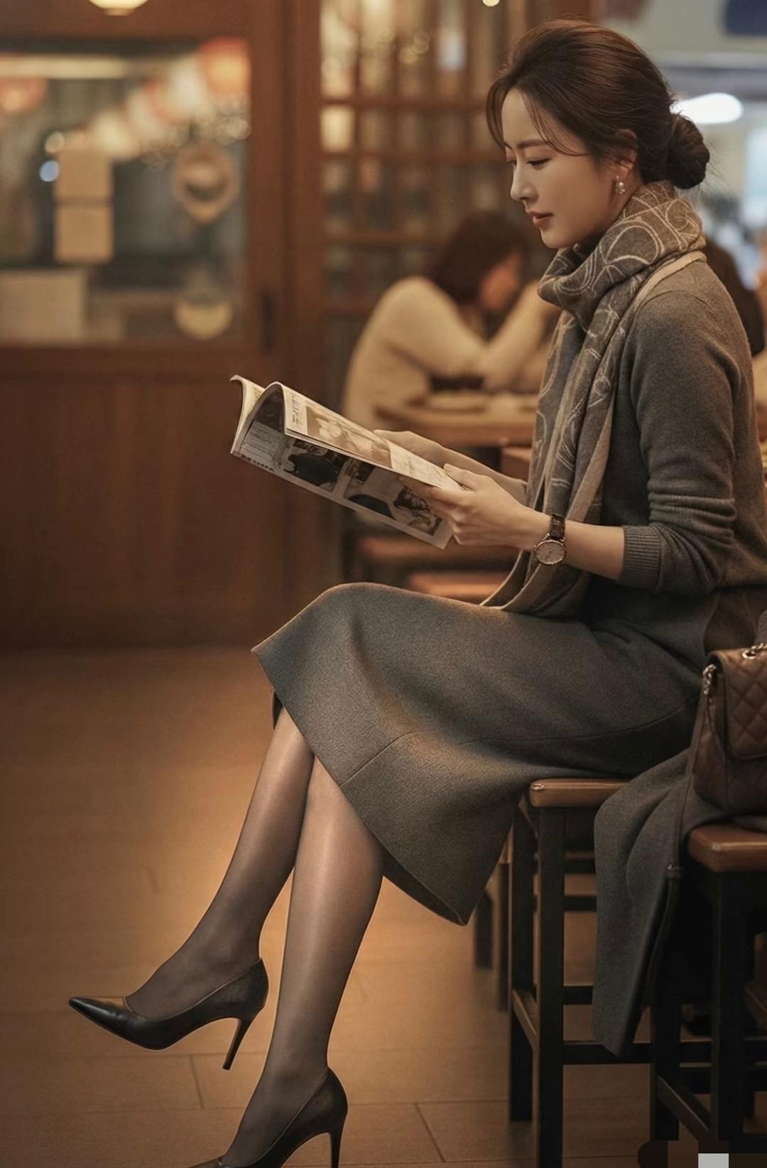 优雅阅读时光，静享咖啡馆的宁静与美好。