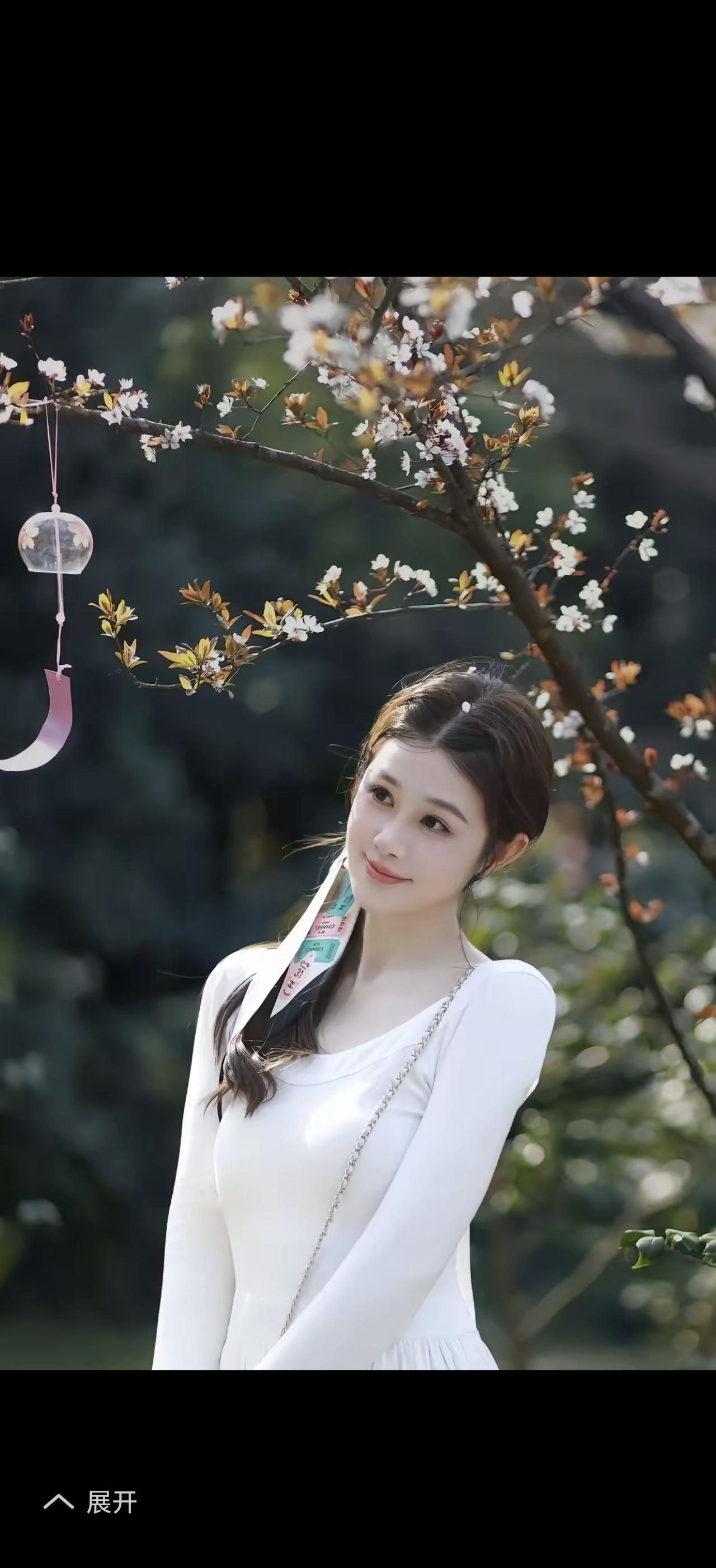 花间笑语，玉人如画。