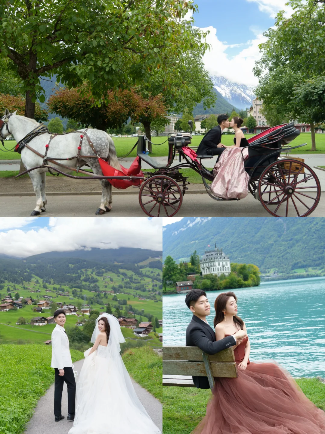 🇨🇭瑞士旅拍|因特拉肯拍马车