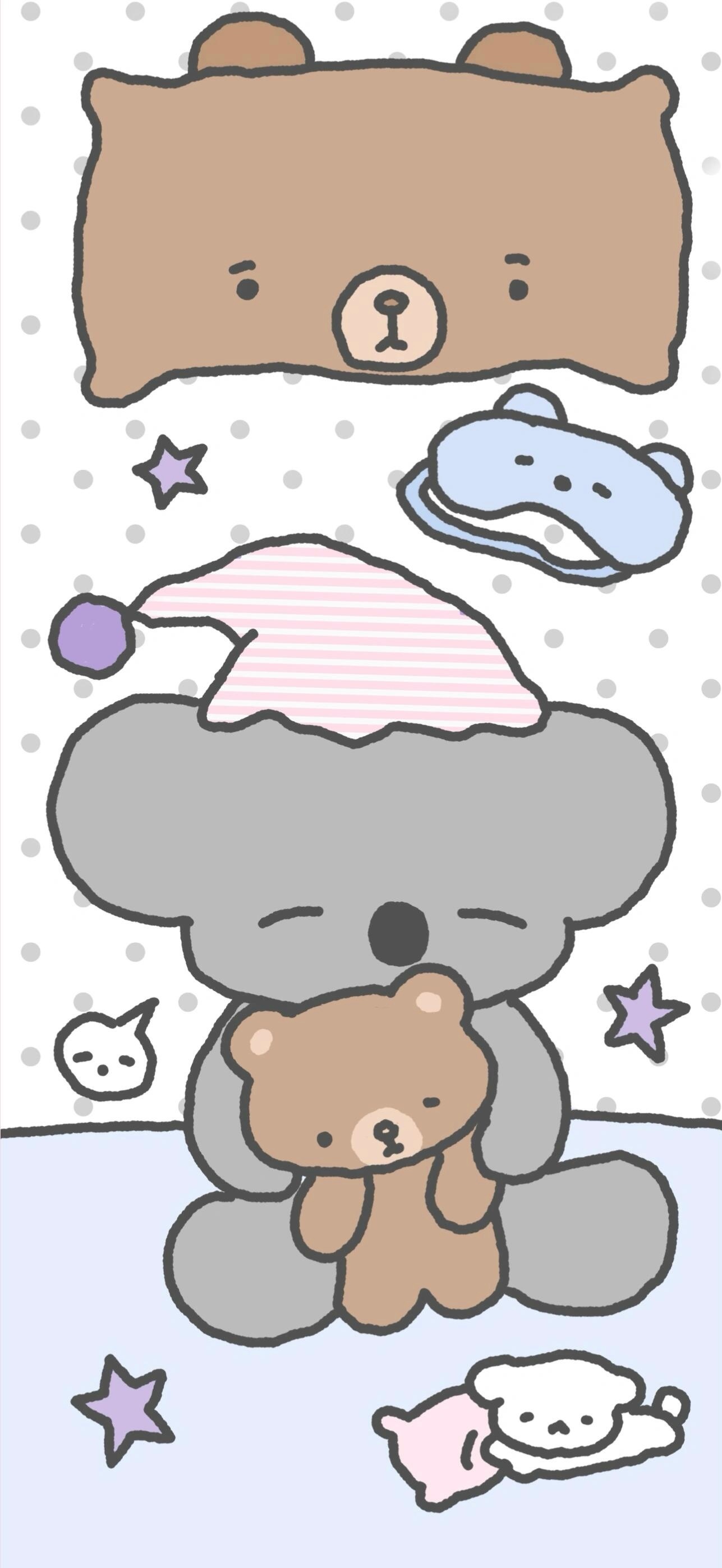 一期自存韩系可爱壁纸分享(>﹏ 