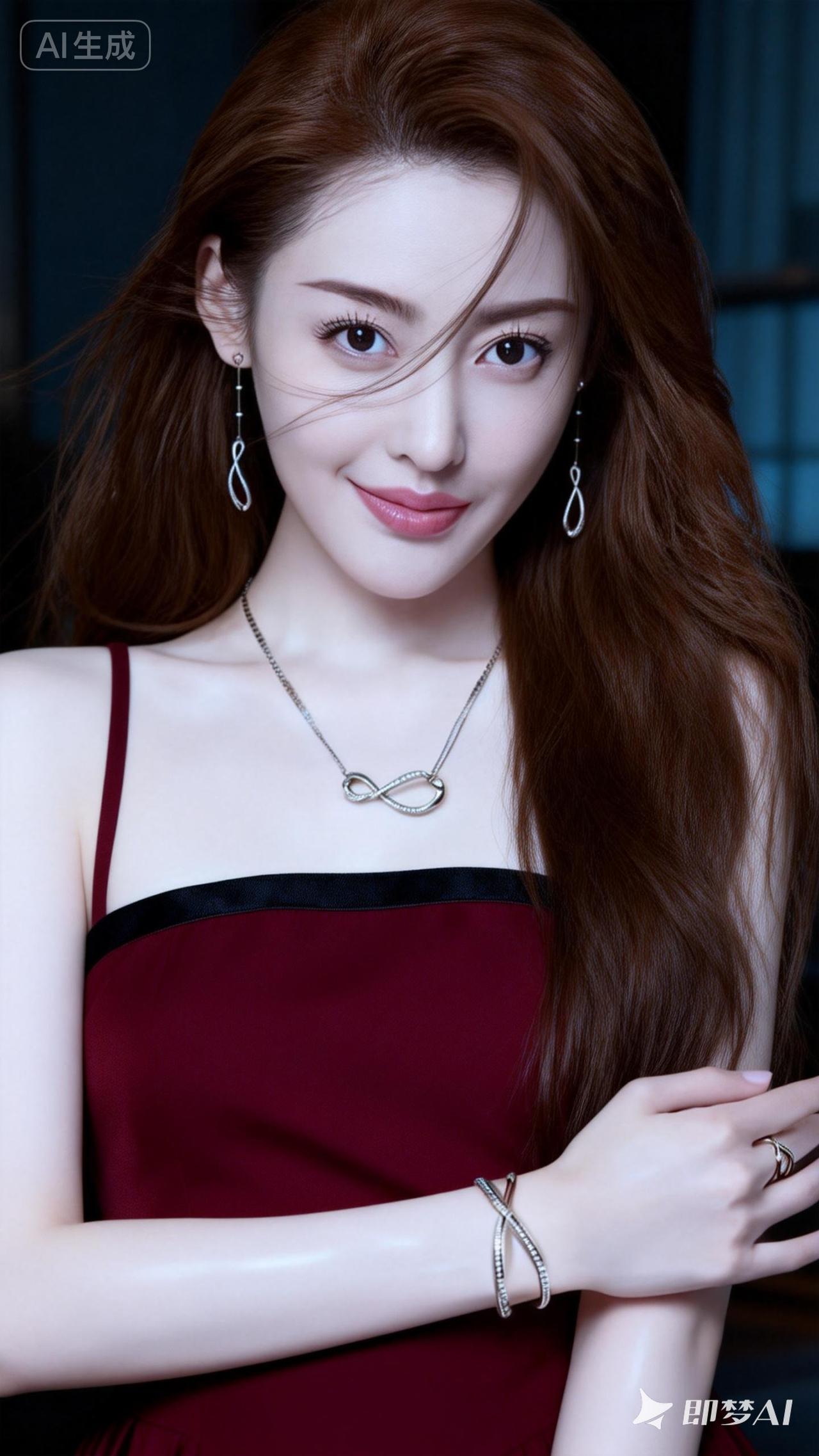 优雅红裙，无限魅力，尽显女性风采！💃🌹