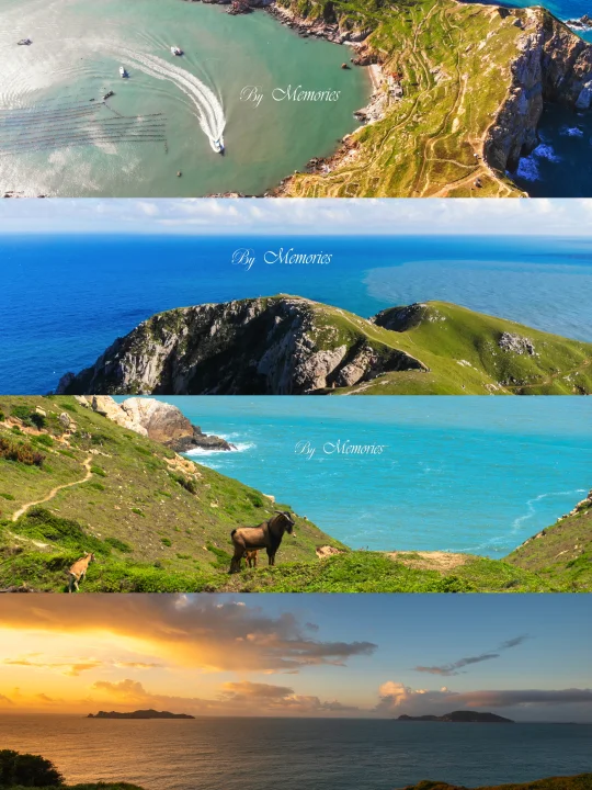 四礵列岛✔福建塞尔达的日出晚霞和银河